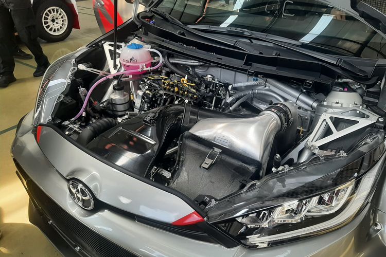 GR Yaris Rally2, mobil reli terbaru yang menjadi andalan dalam menghadapi persaingan sengit di Kejuaraan Nasional (Kejurnas) Rally dan Sprint Rally 2025.