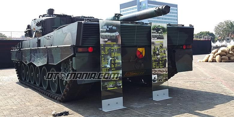 TNI hadirkan Tank Leopard di IIMS 2015