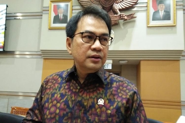 Ketua Komisi III Aziz Syamsuddin 