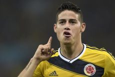 Dikaitkan Napoli, James Rodriguez Serahkan Keputusan pada Real Madrid