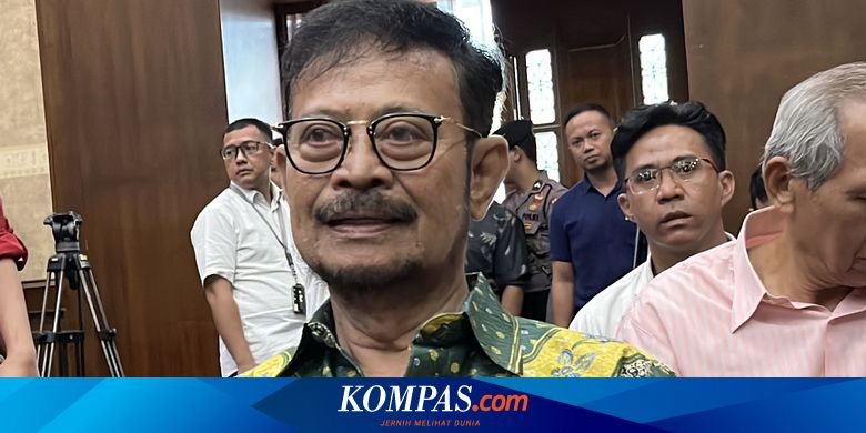 Bertanya ke Saksi, SYL Tegaskan Bagikan Sembako hingga Sewa Pesawat untuk Kepentingan Masyarakat