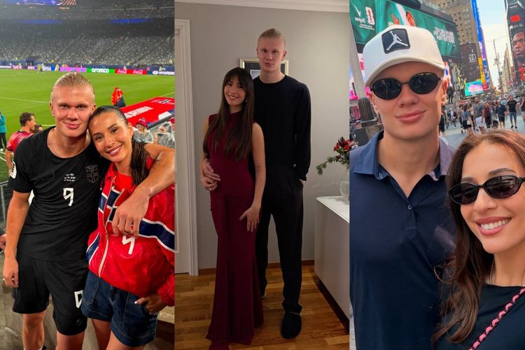 Mengenal Isabel Haugseng, Kekasih Erling Haaland yang Mantan Pesepak Bola