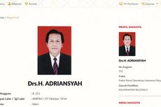 Ditangkap KPK, Adriansyah Tak Otomatis Dipecat dari Anggota DPR