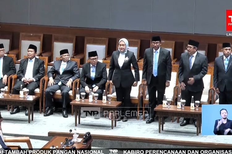 Dewan Perwakilan Rakyat (DPR) RI menyetujui anggota Dewan Energi Nasional (DEN) periode 2026-2030 dalam rapat paripurna ke-9 Masa Persidangan II Tahun 2025, Selasa (25/11/2025). 