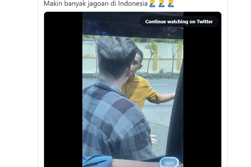 Video Viral Pria di Surabaya Lakukan Pemukulan dengan Tongkat Baseball