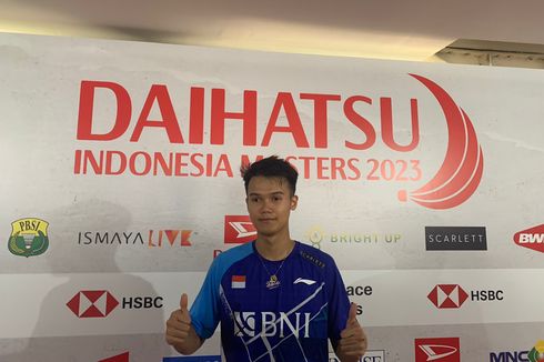 Indonesia Masters 2023: Alasan Christian Adinata Peluk Pelatih Usai Lolos Kualifikasi