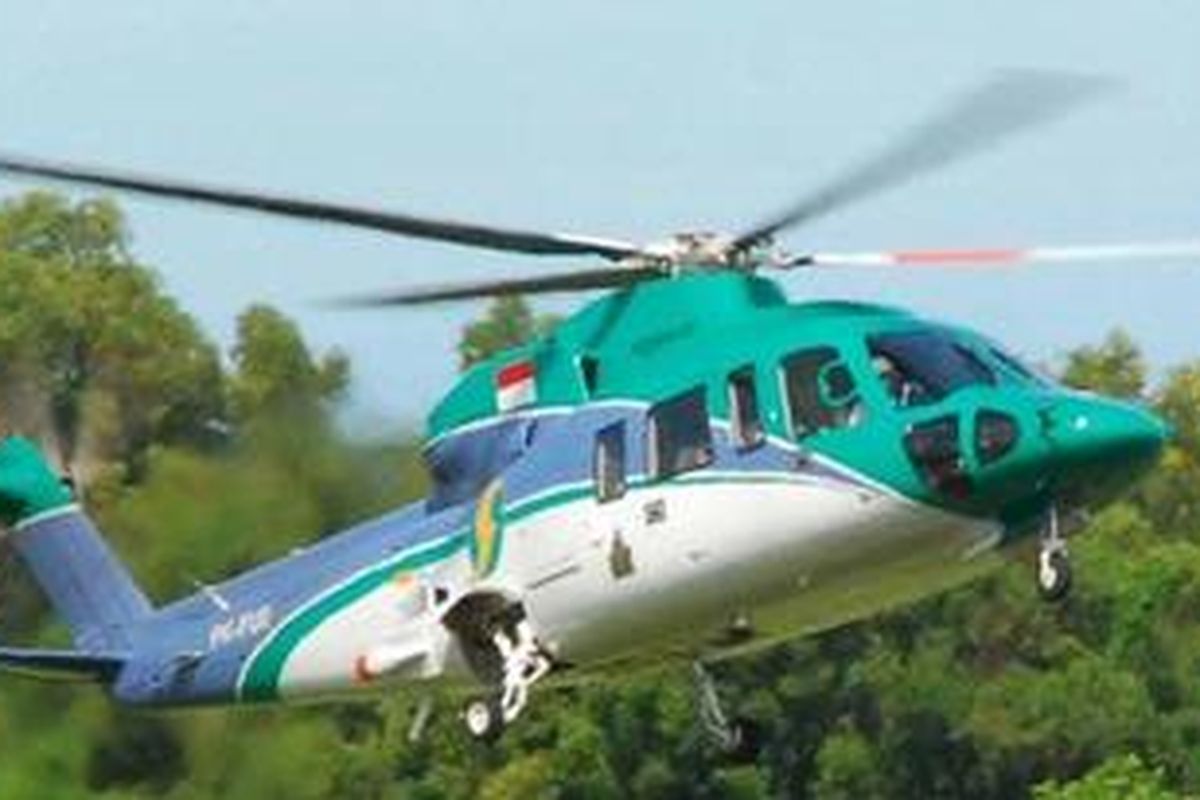 Helikopter Nyaman Air.