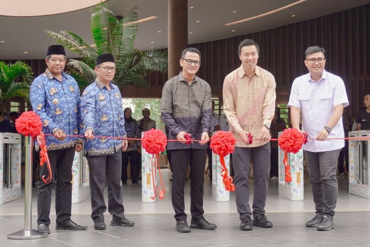 Taman Safari Indonesia resmi membuka destinasi wisata terbaru, Enchanting Valley, yang berlokasi di kawasan Megamendung, Puncak, Kabupaten Bogor, Jawa Barat, Rabu (17/9/2025).