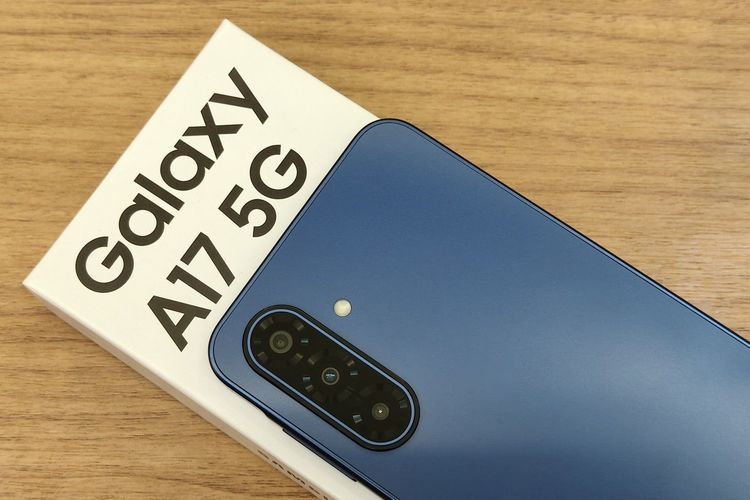 Kotak penjualan Samsung Galaxy A17 5G.