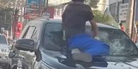 Viral Fortuner Diamuk Massa di Tanah Abang, Warga Naik ke Kap dan Pecahkan Kaca