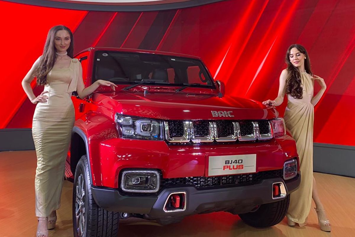 BAIC BJ-40 PLUS resmi diperkenalkan di GIIAS 2024.