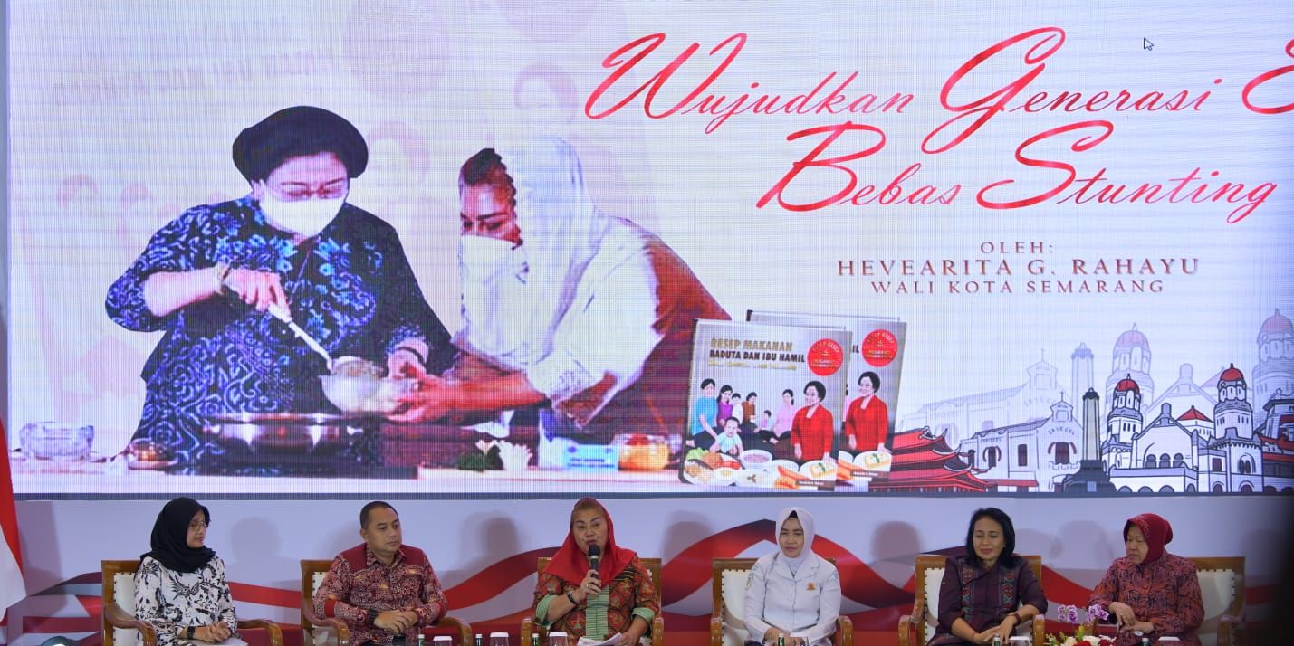 Semarang Berhasil Tangani Stunting, Wali Kota Ita: Karena Implementasikan Buku Resep Masakan Ibu Megawati