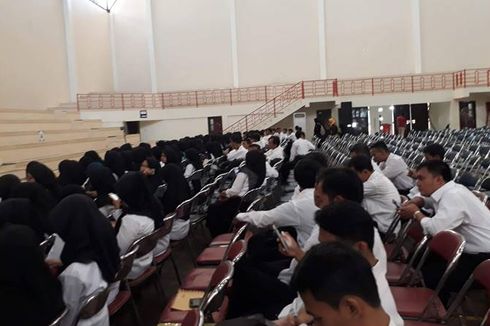 Tes Seleksi CPNS BKN di Titik Bale Kota Tasikmalaya Bermasalah