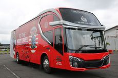 Lihat Bus Canggih Milik Persija Jakarta, Punya Sistem Hiburan Sendiri