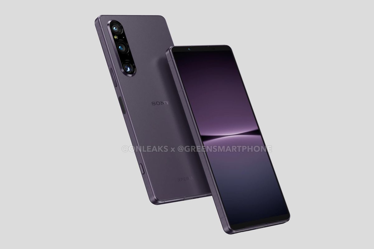 Bocoran desain Sony Xperia 1V