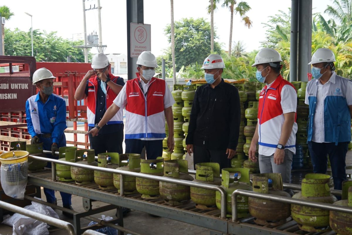 Sidak dan pemantauan pasokan LPG subsidi di wilayah Sumatera Utara.
