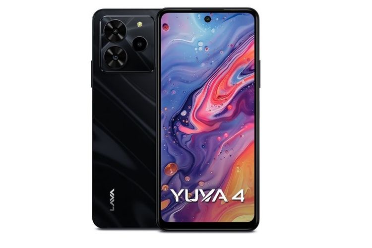 Smartphone Lava Yuva 4 resmi dirilis di India.