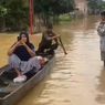 Banjir Rendam 900 Rumah di Desa Kuntu Riau, Warga Bertahan meski Air Setinggi 1,5 Meter