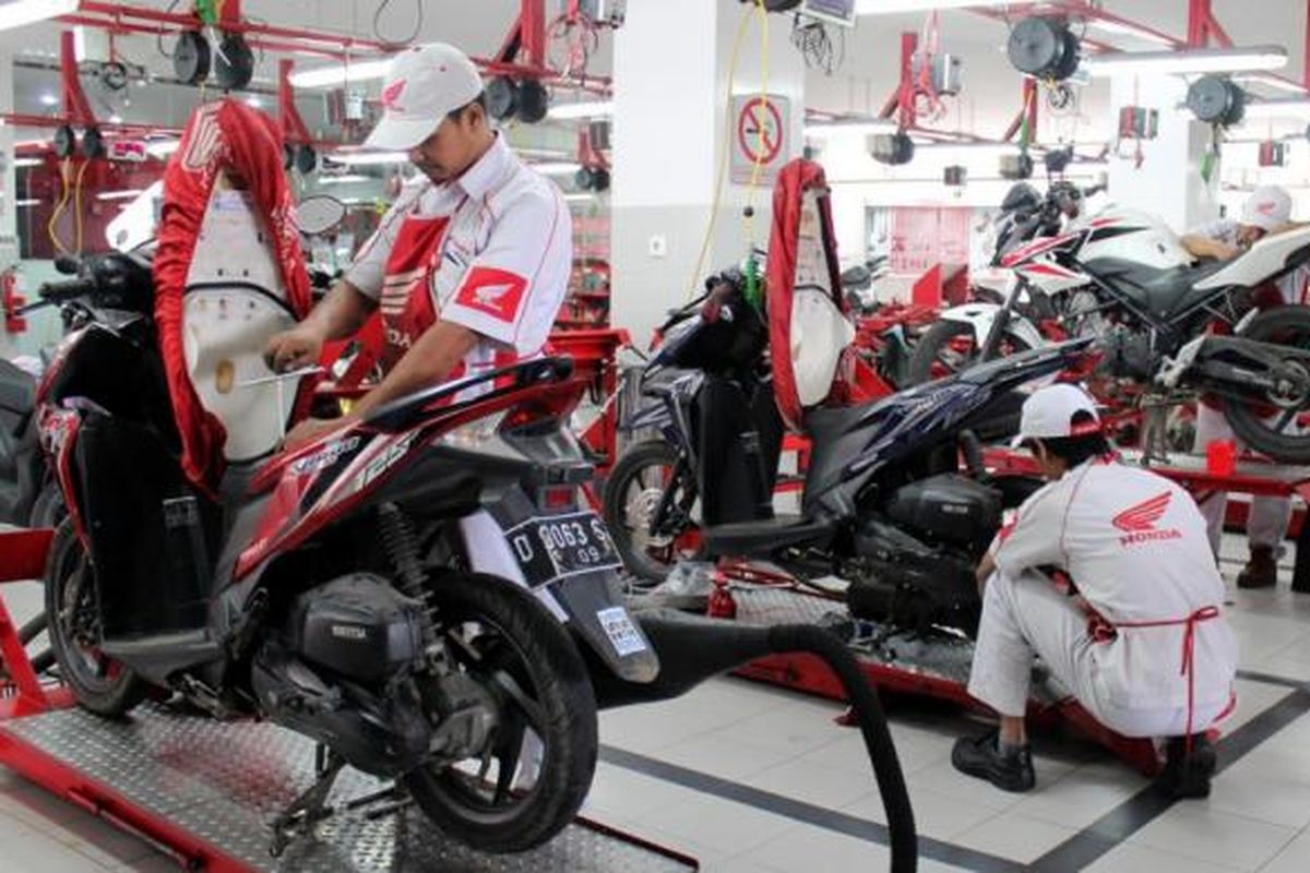 Bengkel resmi Honda di Jawa Barat buka setiap hari.