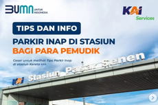 Perincian Tarif Parkir Inap di Stasiun untuk Para Pemudik Lebaran 2022