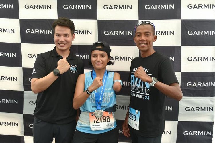 Garmin Run 2024 juga mengajak pelari berkebutuhan khusus untuk ikut serta dalam acaranya.