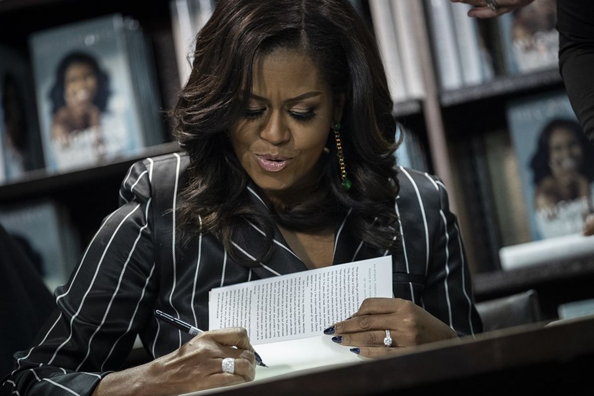 Mantan Ibu Negara AS, Michelle Obama.