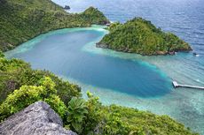 Danau Karawapop, Pesona Laguna Cinta di Pulau Misool Raja Ampat