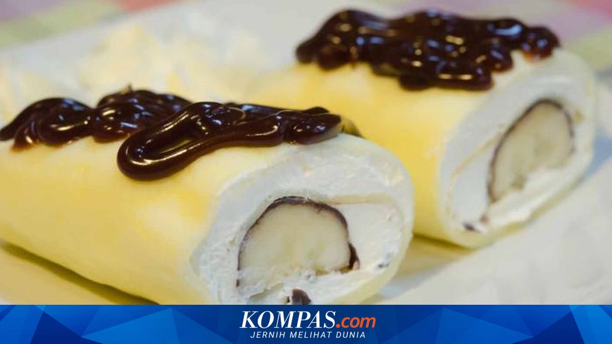 Resep Roti Tawar Gulung Isi Pisang, Bisa Pakai Roti Sisa