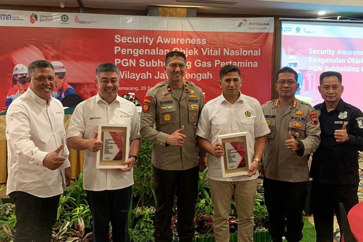 Kerja sama penguatan security awareness dan implementasi dalam sistem keamanan harus dilaksanakan berbagai pihak terkait untuk menjaga kehandalan seluruh infrastrukur gas bumi yang termasuk sebagai Objek Vital Nasional (Obvitnas).