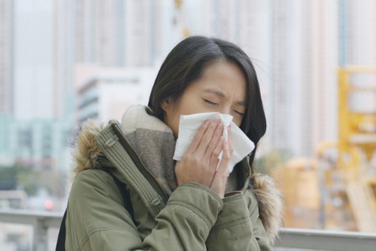 Ilustrasi flu, penyakit yang banyak menyerang di musim pancaroba.