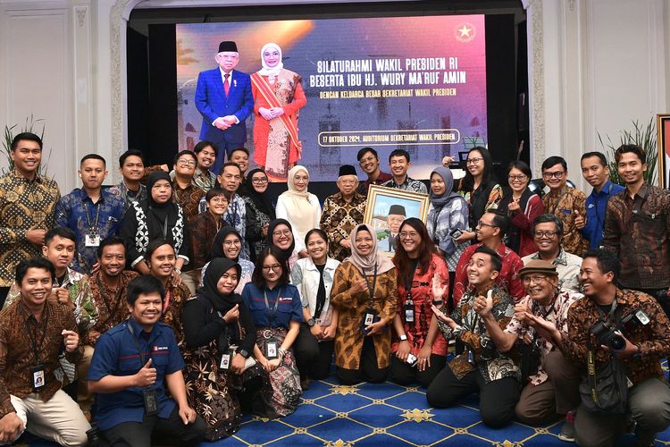 Pamit sebagai Wapres, Ma’ruf Amin Ucapkan Terima Kasih kepada Wartawan