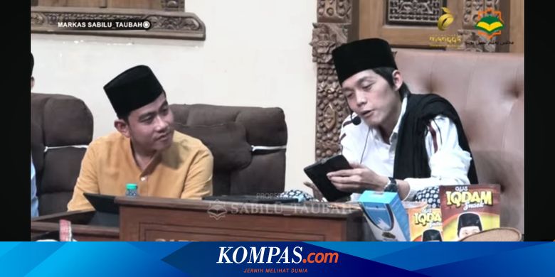 Masa Tenang, Gibran Hadiri Pengajian Gus Iqdam di Blitar