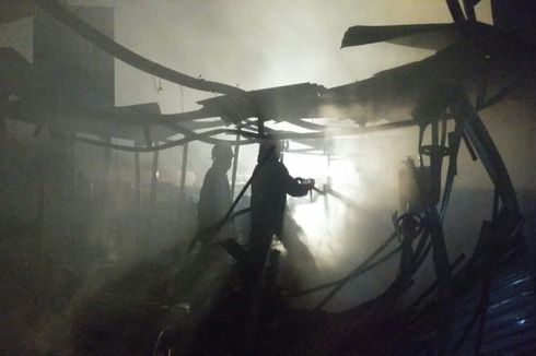 Mercon Diduga Bikin Api Kebakaran di Pasar Ujungberung Menggila