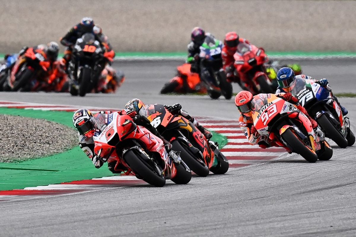 MotoGP Styria 2021. (Photo by Joe Klamar / AFP)