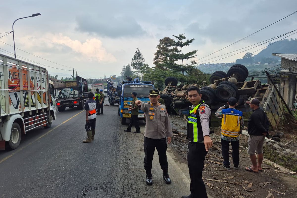 Kecelakaan truk Wonosobo, Rabu (8/4/2026).