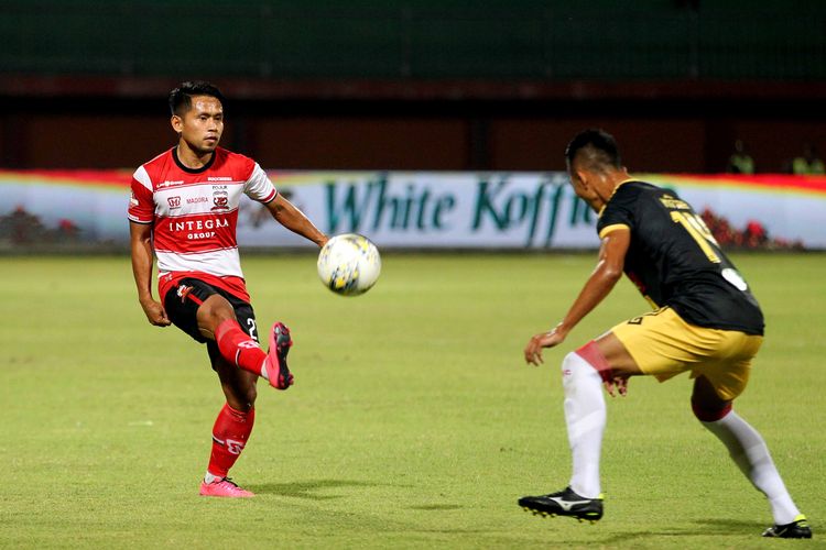 Pemain Madura United, Andik Vermansah.