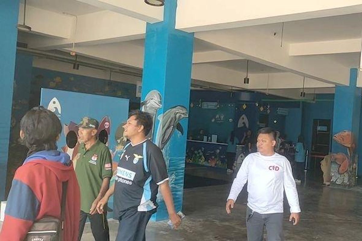 Warga di Pangandaran dikagetkan dengan getaran gempa bumi yang terjadi, Selasa (25/3/2025) siang. 
