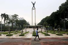 Belum Tampak Renovasi di Lapangan Banteng yang Direncanakan Pemprov DKI sejak 2016