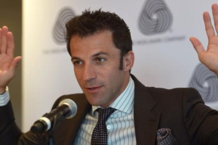 Mantan penyerang tim nasional Italia, Alessandro Del Piero.