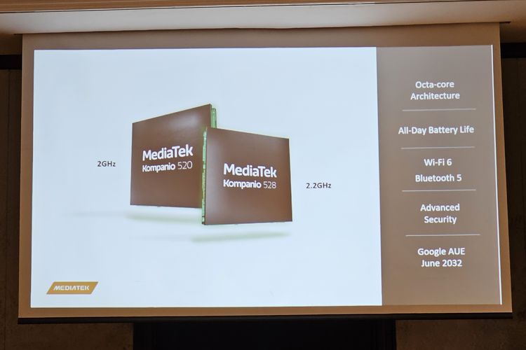 MediaTek punya chipset baru untuk Chromebook kelas entry-level, yaitu Kompanio 520 dan Kompanio 528 (2023).