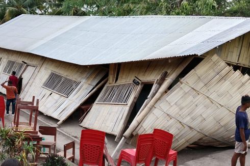 Diterjang Angin Kencang, 4 Ruangan Darurat Sekolah Negeri di Sikka Ambruk