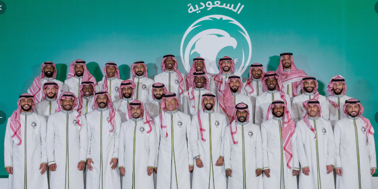 Skuad Arab Saudi untuk Piala Dunia 2022.