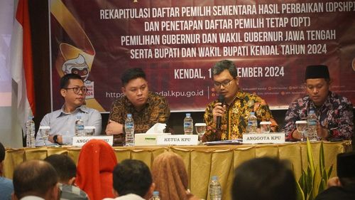 DPT Pilkada Kendal 2024 Meningkat Jadi 809.017 Pemilih