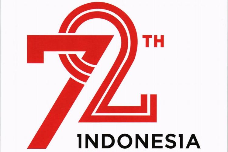 Logo HUT RI ke-72