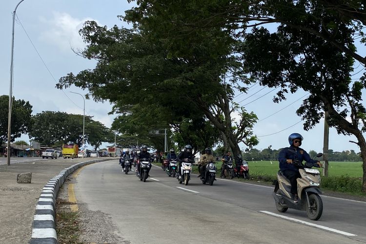 Arus Balik Lebaran, Jalur Arteri Pantura Indramayu Masih Dipadati Pengendara Arah Jakarta
