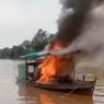 Warga Kumpeh Ilir Bakar Rakit Pemburu Barang Kuno di Sungai Batanghari