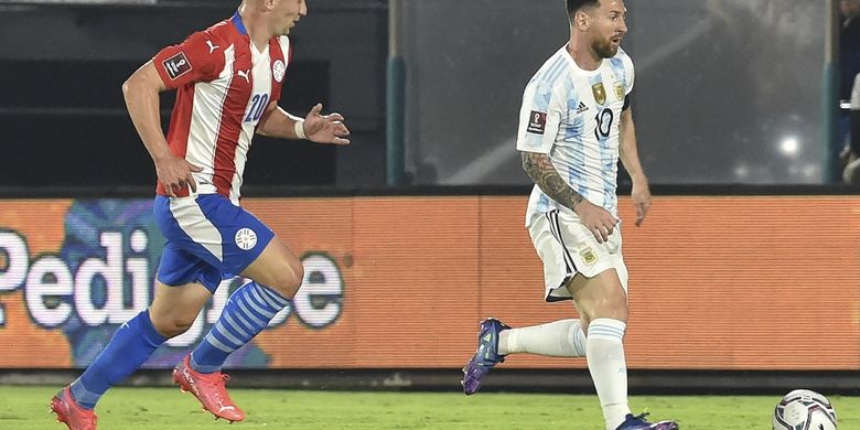 Duh! Hasil Paraguay Vs Argentina, Lionel Messi dkk Ditahan Imbang 00