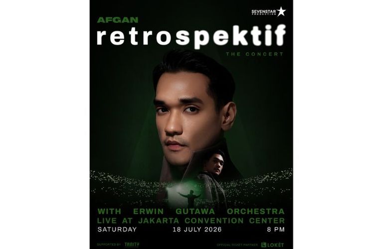 Afgan gelar konser bertajuk ?Afgan retrospektif: The Concert? di Jakarta Convention Center. 