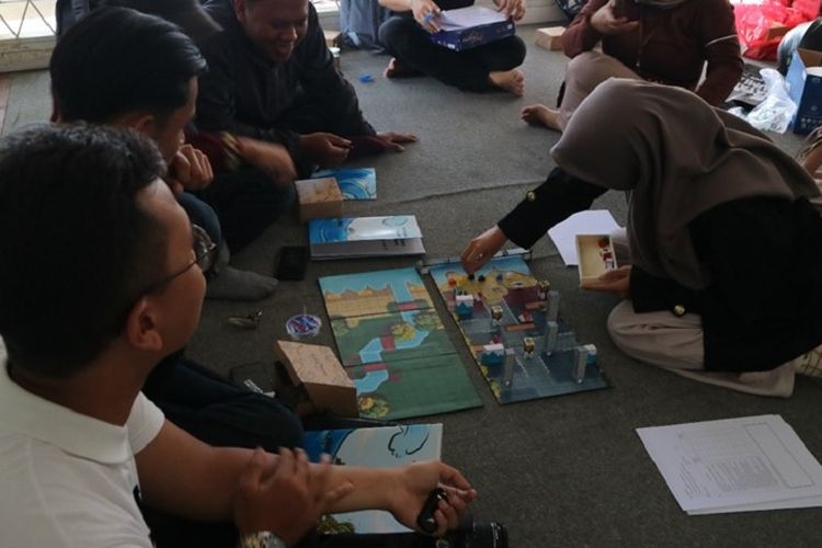 Permainan edukasi yang dirancang tim dosen Program Studi Desain Komunikasi Visual (DKV) Institut Teknologi Sumatera (Itera).