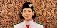 Haru Paskibraka asal Papua Tengah di Istana: Ditemani Gibran 
